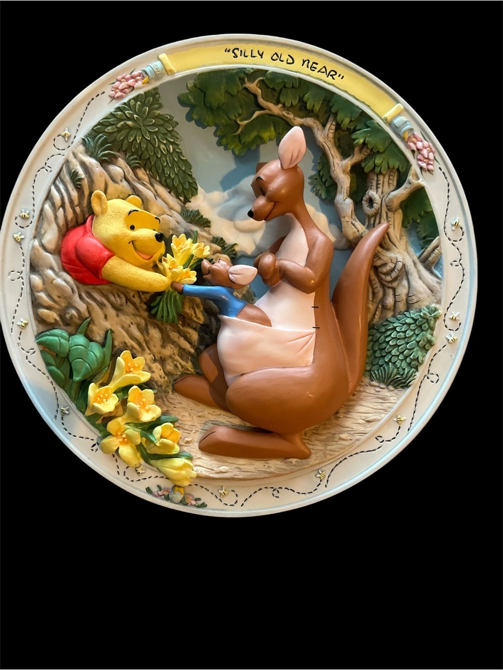 Vintage Winnie the Pooh Decorative Plate “Silly Old Bear”